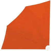 OEM Inklapbares Balkonzielschirm - Terrakotta - UV-beständig & wasserabweisend - 140 x 140 cm