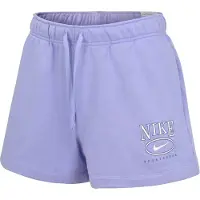 Nike Club Fleece Shorts für Damen, Farbe:Lila, Größe:S