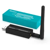 Sonoff Zigbee 3.0 USB Dongle Plus,Zigbee Gateway TI CC2652P + CP2102N Zigbee USB Stick,Zigbee Hub für ZHA in Home Assistant or Zigbee2MQTT,Open HAB etc.