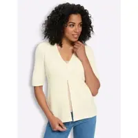 Sieh an! Cardigan in ecru | Gr.: 56