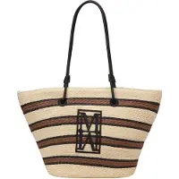 Marc O'Polo Schultertasche Jana Shopper Light Raffia creme