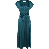 Cream Midikleid "Damen Kleid CRLoretta", Damen, Gr. 36, N-Gr, blau (petrol blau), Obermaterial: 100% Polyester PES., Kleider Midikleid