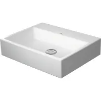 Duravit Aufsatzbecken geschliffen Vero Air 60x47cm, o. ÜL, m HLB, o. Hahnloch, weiß