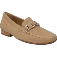 Sioux Slipper "Cambria", Damen, Gr. 40 (UK 6 1/2), braun (hellbraun), Obermaterial: 100% Ziegenveloursleder GOVL. 100% Gummi rubber., Schuhe Slipper