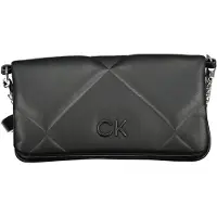 Calvin Klein Vielseitige Schwarze Damentasche mit Kettenschulterriemen und Gürteloption