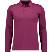Ragman Poloshirt , Herren, Gr. XL, lila (beere, 620), Piqué, 70% Baumwolle, 30% Polyester, regular fit, ohne Ausschnitt, Shirts Poloshirt
