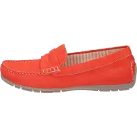 Sioux Carmona-700 Mokassin in Übergrößen Rot68678 große Damenschuhe, Größe:39