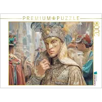 CALVENDO Puzzle Venedig in bunten Werken | 2000 Teile Lege-Größe 90 × 67 cm Foto-Puzzle für glückliche Stunden