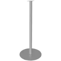 Ophardt hygiene Ophardt RX T Standfuß Spendersäule, Robuste Edelstahl-Säule für Desinfektionsmittel und Seifenspender, 1 Stück