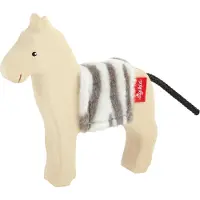 Sigikid Cudly Wudly Holztier Zebra, Holzfigur, Spielfigur, Holzspielzeug, Spielzeug, Dekoration, 39505