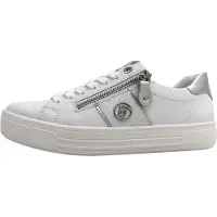 Remonte Damenschuhe Schnürschuhe Sportive sportlicher Schnürer Weiß Freizeit