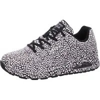 SKECHERS Uno Infinite Drip Black And White / Leather Größe EU 40