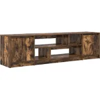 Syfax TV-Schrank Räuchereiche 188,5x41x50 cm Holzwerkstoff