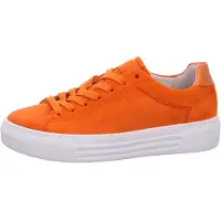 Gabor Sneaker 46.460, Rauleder, Orange, Damen