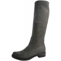 Caprice Damen under the knee Stiefel Grau Textil Größe: 8
