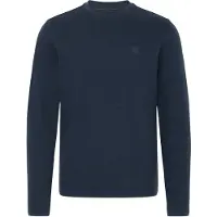 Blend Langarmshirt "Langarmshirt BHForta", Herren, Gr. XXL, blau (salute), Obermaterial: 100% Baumwolle CO., Shirts Langarmshirt