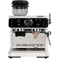 HiBREW H7B, Espressomaschine, 2,8 l, Kaffeebohnen, Gemahlener Kaffee, Eingebautes Mahlwerk, 2800 W, Weiß, Schwarz