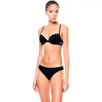 Emporio Armani für Damen. 7W000320_AF20663 Push-up-Bikini schwarz (XL), Strandbekleidung, Polyamid