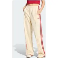 Adidas Sporthose ORIGINALS "FIREBIRD, LOCKER GESCHNITTEN", Damen, Gr. S (17/18), K-Gr, beige (warm vanilla, team victory rot, kurz, gr.), Obermaterial: 100% Polyester, Hosen Sporthose
