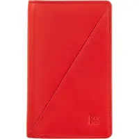 Dudu Toys Rote Damen Brieftasche aus Naturleder