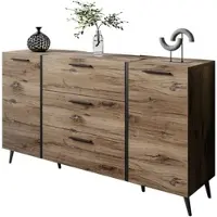 Lookway SIDEBOARD mit Schubladen ONYX LOFT auf Beinen