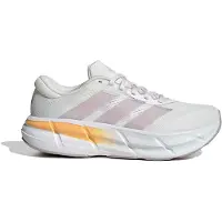 Adidas Laufschuh PERFORMANCE "QUESTAR 4", Damen, Gr. 42,5, weiß (cloud weiß, ice lila, acid orange), Synthetik, Textil, Schuhe Laufschuh