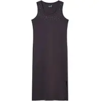 Emporio Armani für Damen. 7W001075_AF14883 Kleid Precious grau (M), Lässig, Baumwolle, Ärmellos / Hosenträger