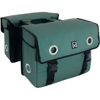 Willex Fahrradtaschen 40 L Canvas Grün