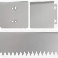 vidaXL Rasenkante 30 stk. 103 x 15 cm Stahl Silber