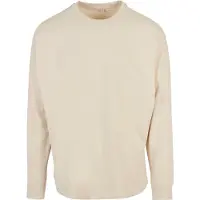 Build Your Brand Oversized Cut On Sleeve Longsleeve