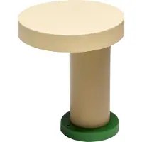 Hubsch LED-Tischleuchte Magic, ocker/sand/grün, Eisen