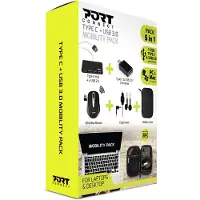 Port Designs Mobility Pack, andere, Schwarz, Einfarbig, 120 mm, 57 mm, 177 mm