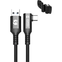 VORTEX VR VortexVR 3m USB-A Kabel für Meta Link | mit Halterung für Meta Quest 3 / 3S / 2