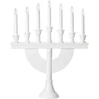 Markslöjd Torpa Advent weißer Kerzenhalter