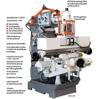 Elmag Universal Fräsmaschine - 82133