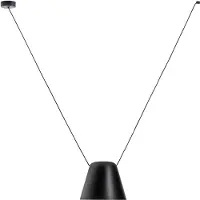LEDS-C4 Attic Pendant, 1 Glühbirne(n), E27, IP20, Schwarz