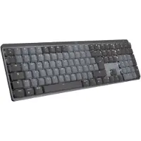 Logitech MX Mechanical, Kabellos, RF Wireless + Bluetooth, Mechanischer Switch, QWERTY, LED, Graphit