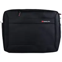 Monolith Laptoptasche 15,6 " - Umhängetasche - Multifunktionstasche - Schwarz - Nylon Body - 350 mm Höhe x 440 mm Breite x 130 mm Tiefe