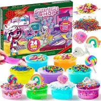 Sonstiges DIY Slime Adventskalender Adventskalender 24 Tage Countdown 24 Slime 8 Zubehör