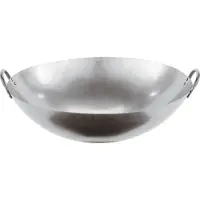 Paderno Wok mit 2 Griffen Stahl Ø61 cm