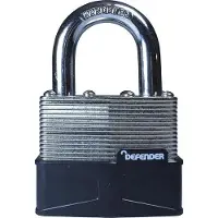 Defender Vorhängeschloss aus laminiertem Stahl TK4782 (50mm Keyed Alike) (Multi Colour)