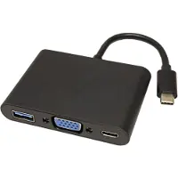 Value Display Adapter USB Typ C - VGA + USB 3.2 Gen 1 A + Typ C PD