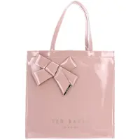 Ted Baker Schultertasche Niconna Bow Detail Large Icon Bag Pl - Pink altrosa
