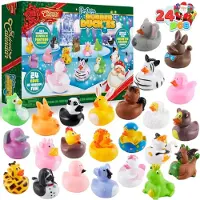 Sonstiges JOYIN 24 Tage Weihnachten Adventskalender 2024 mit Tiergummis - Kinder Countdown