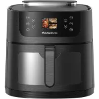 Melchioni Heißluftfritteuse 8L AI Dampf 1800W 24 Programme Display