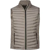 Tee Jays Herren Bodywarmer Zepelin 18.9632 Gr. 3XL driftwood