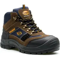 Dockers Sicherheitsschuh BY GERLI "Giga High S3" Gr. 47, braun, 47, Obermaterial: 100% Rindsleder Leather cow., Schuhe, Sicherheitsschuh