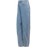 Adidas Originals Barrel Leg Hochtaillierte Jeans