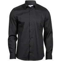 Cotton Classics -18.4024 Luxus Stretch Herren Hemd langarm L schwarz