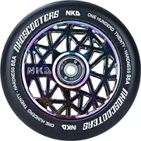 Boarddistribution NKD 120 mm Stunt-Scooter-Rad Black Widow Black Rainbow